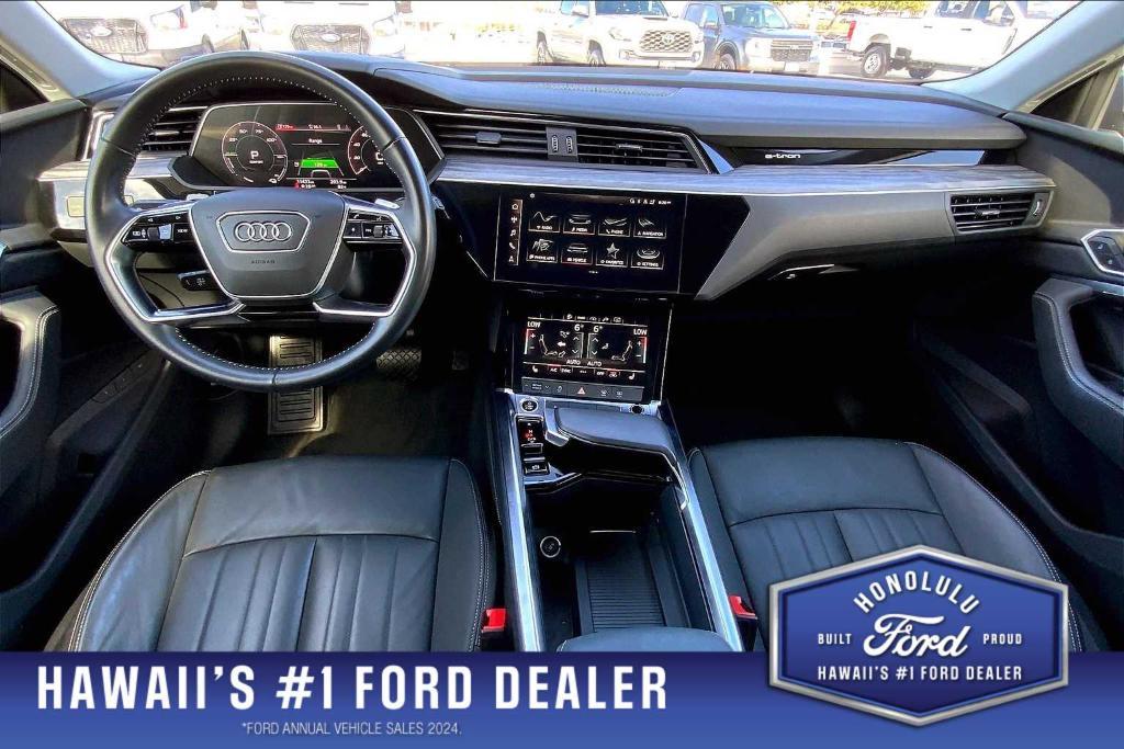 used 2021 Audi e-tron car, priced at $27,855