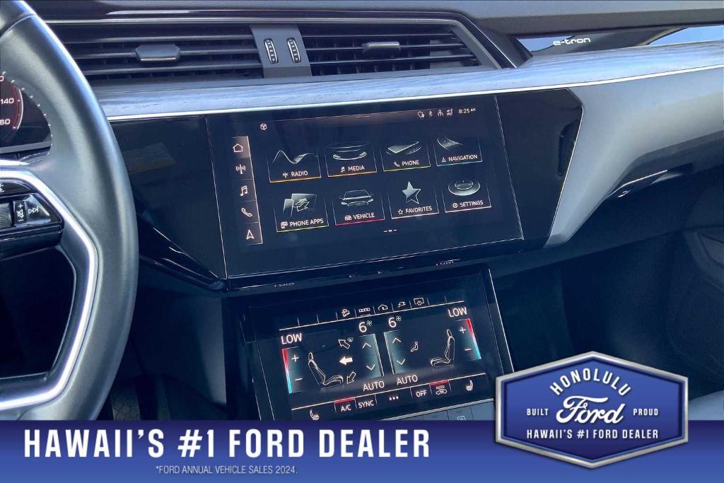 used 2021 Audi e-tron car, priced at $27,855