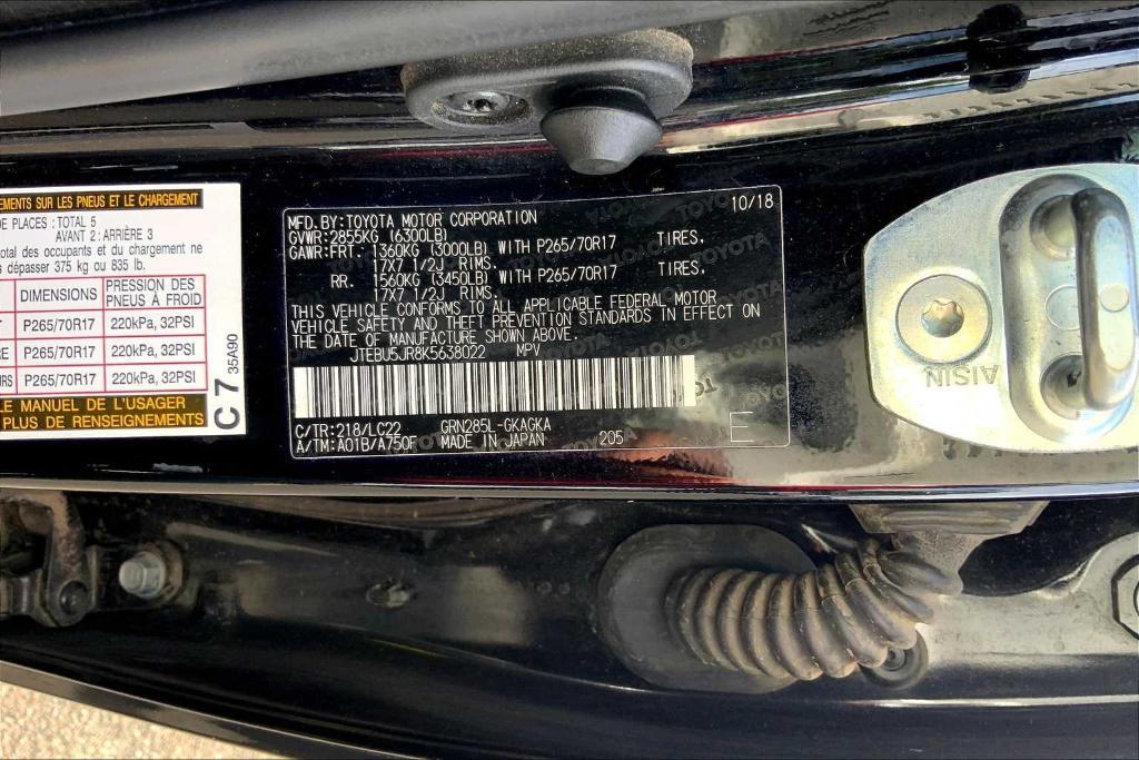 used 2019 Toyota 4Runner car, priced at $36,749