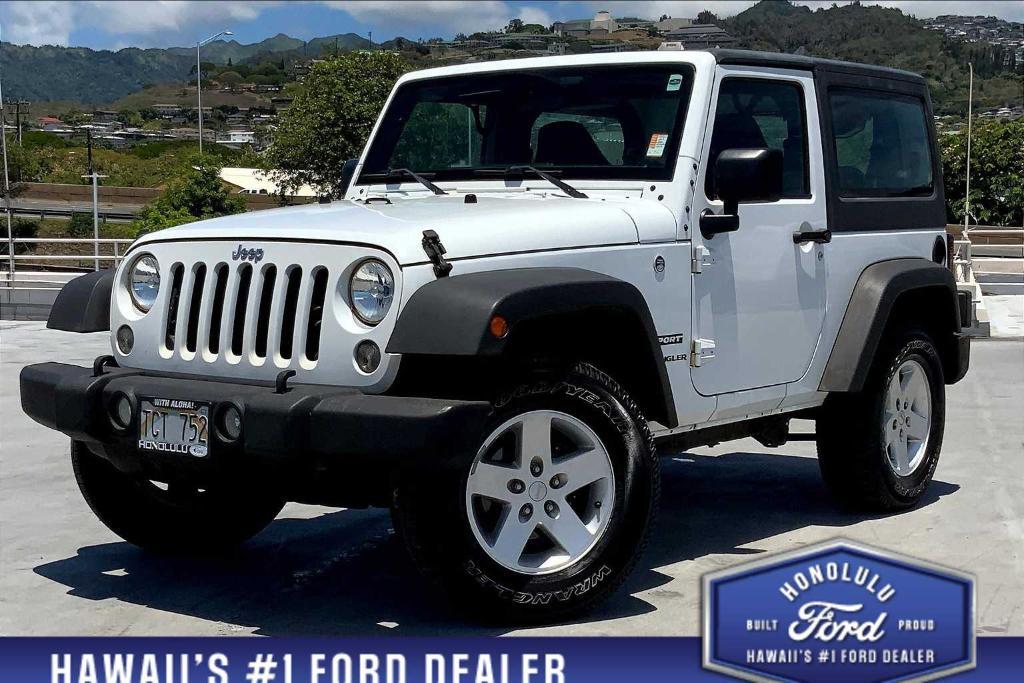 used 2017 Jeep Wrangler car, priced at $20,366