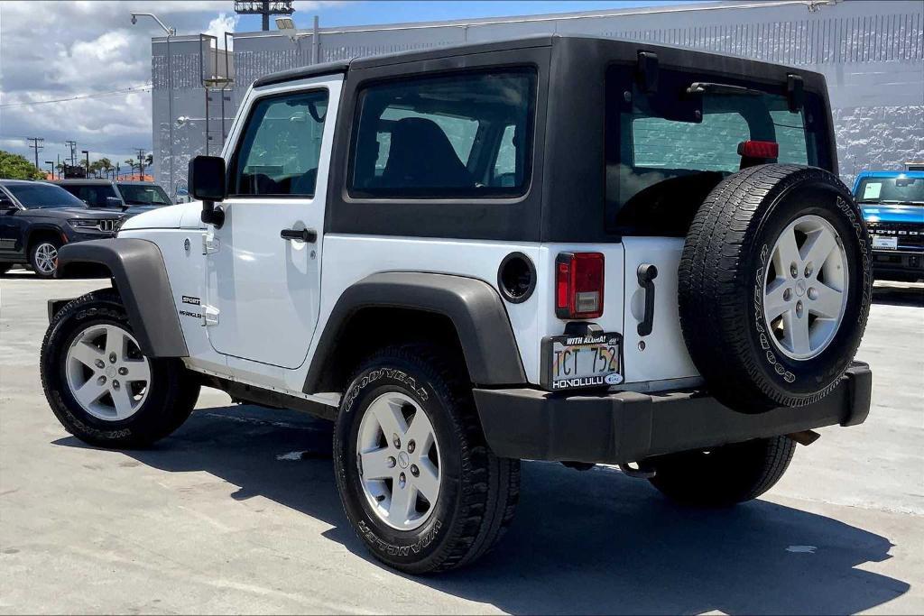 used 2017 Jeep Wrangler car, priced at $20,366