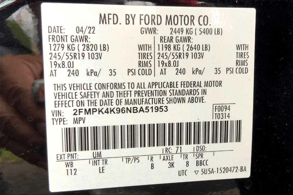 used 2022 Ford Edge car, priced at $22,757