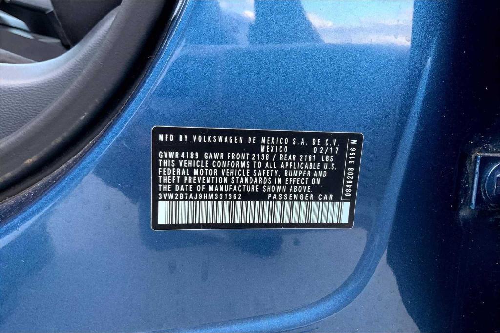 used 2017 Volkswagen Jetta car, priced at $13,236