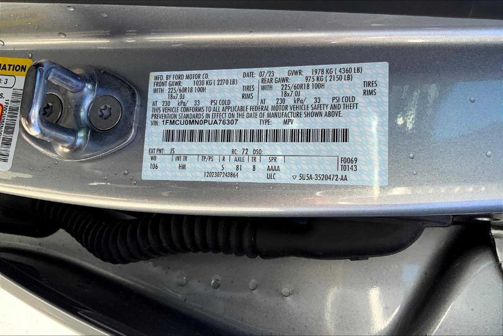 used 2023 Ford Escape car, priced at $23,503