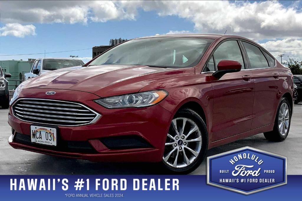 used 2017 Ford Fusion car, priced at $10,293