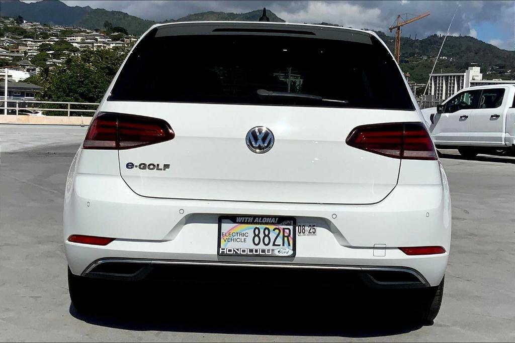 used 2019 Volkswagen e-Golf car, priced at $19,785