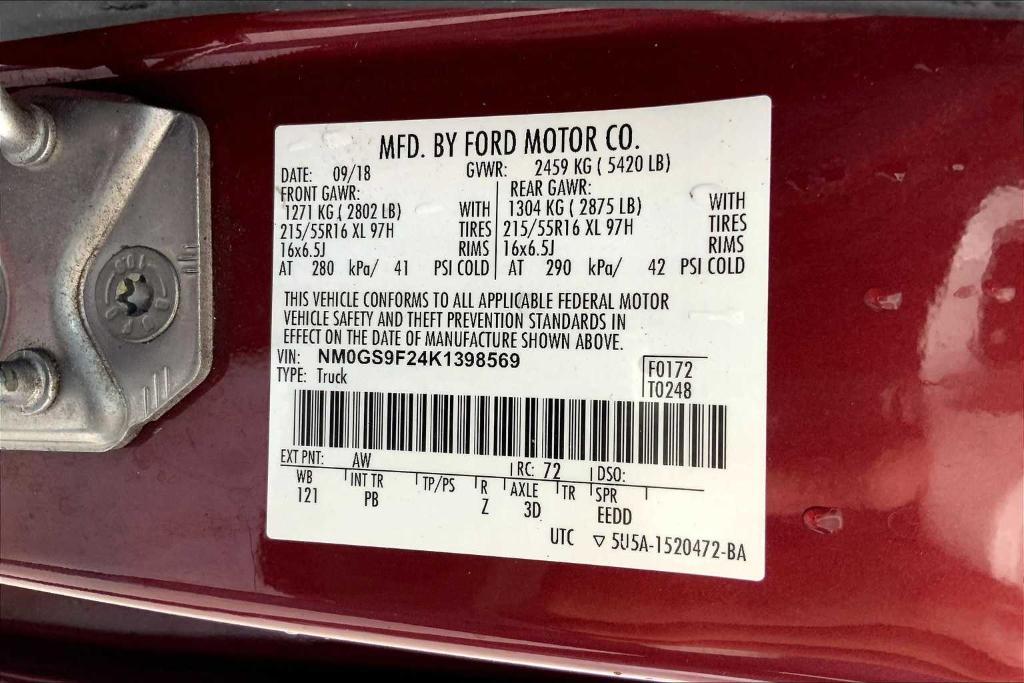 used 2019 Ford Transit Connect car, priced at $19,999
