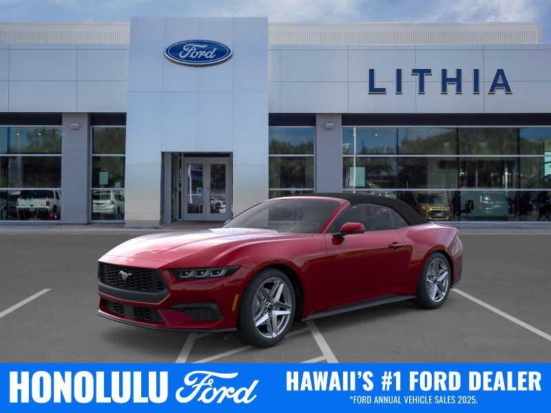 new 2025 Ford Mustang car, priced at $49,630