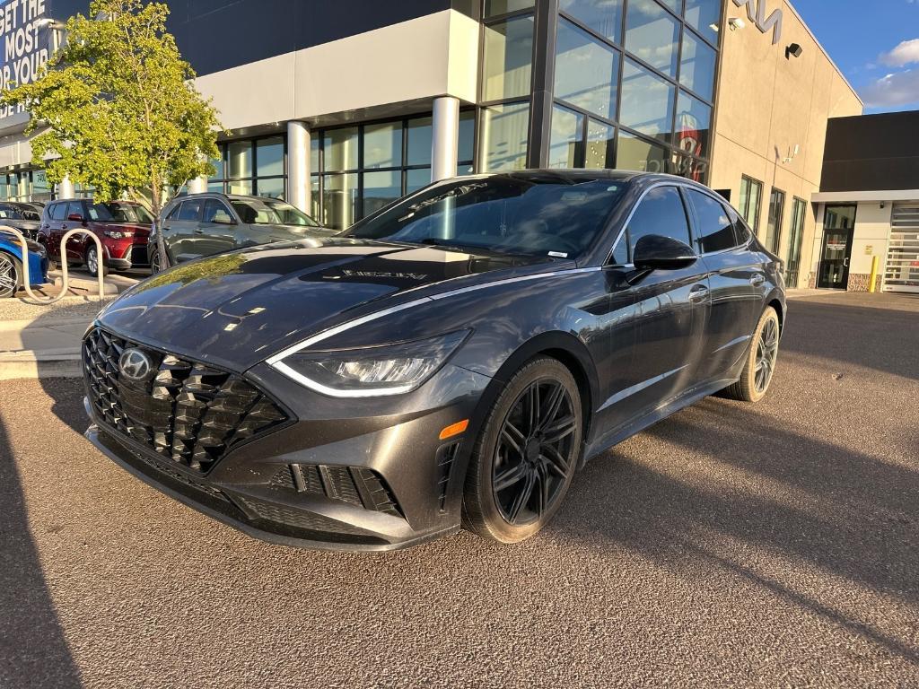 used 2021 Hyundai Sonata car, priced at $14,991