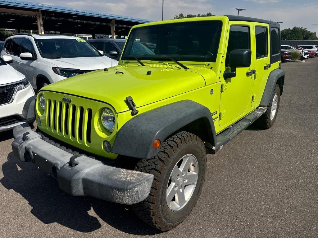 used 2016 Jeep Wrangler Unlimited car, priced at $21,894