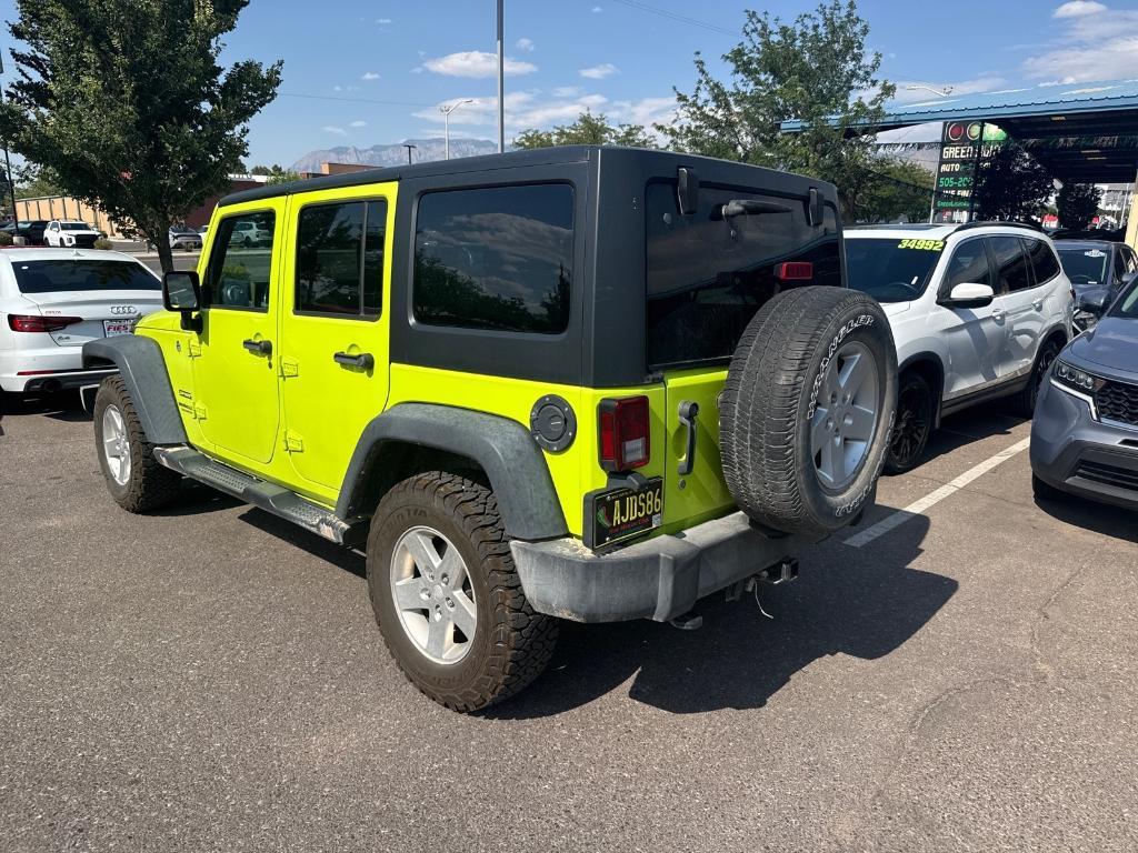 used 2016 Jeep Wrangler Unlimited car, priced at $21,894