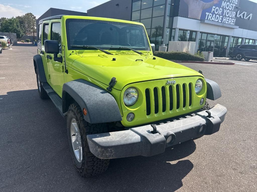 used 2016 Jeep Wrangler Unlimited car, priced at $21,894