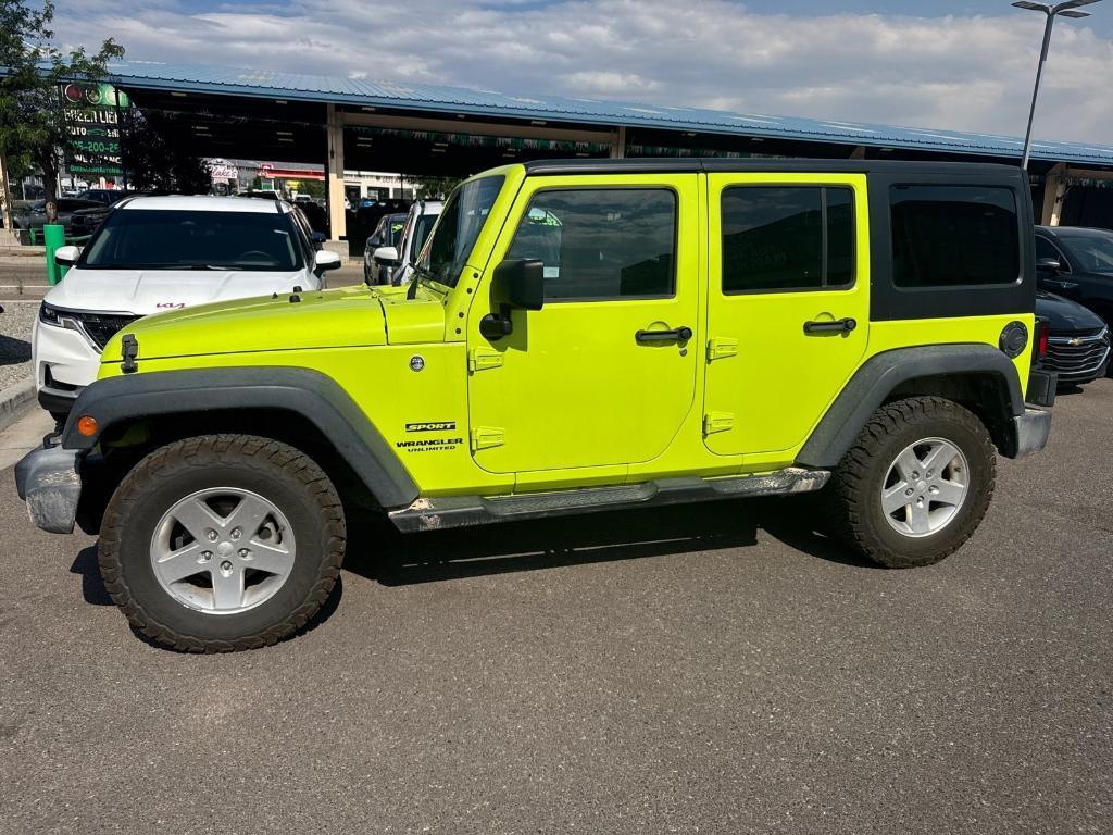 used 2016 Jeep Wrangler Unlimited car, priced at $21,894