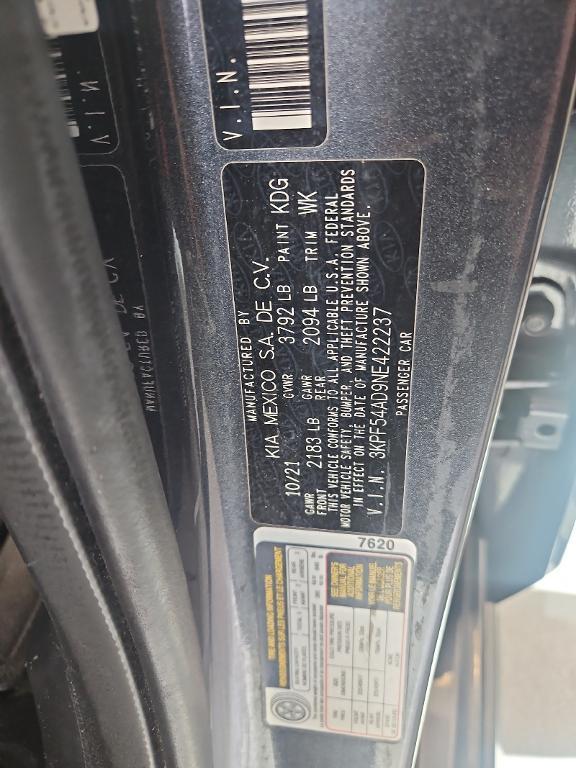 used 2022 Kia Forte car, priced at $20,491