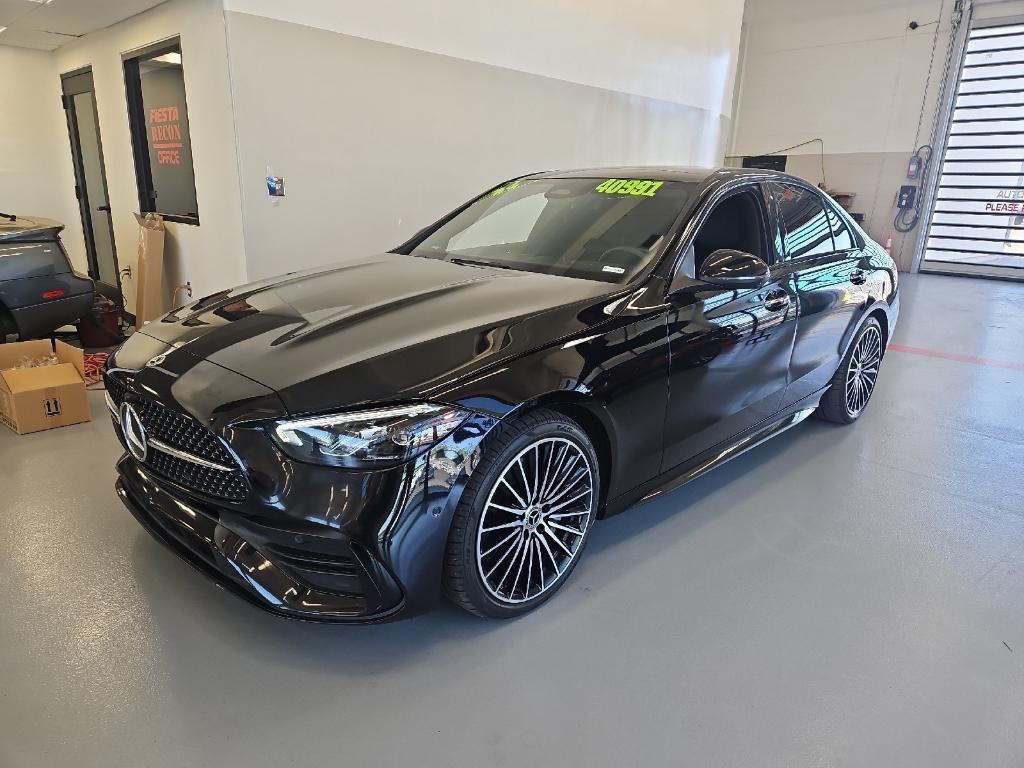 used 2024 Mercedes-Benz C-Class car, priced at $38,991