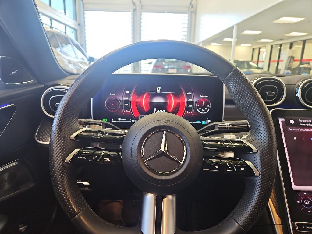 used 2024 Mercedes-Benz C-Class car, priced at $38,991