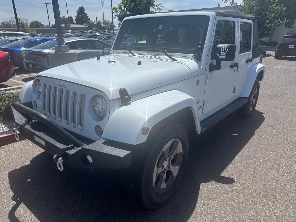 used 2017 Jeep Wrangler Unlimited car, priced at $23,441