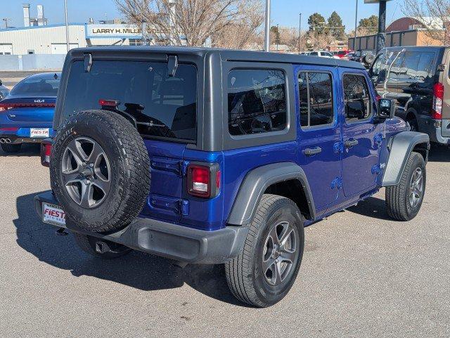 used 2018 Jeep Wrangler Unlimited car, priced at $22,794