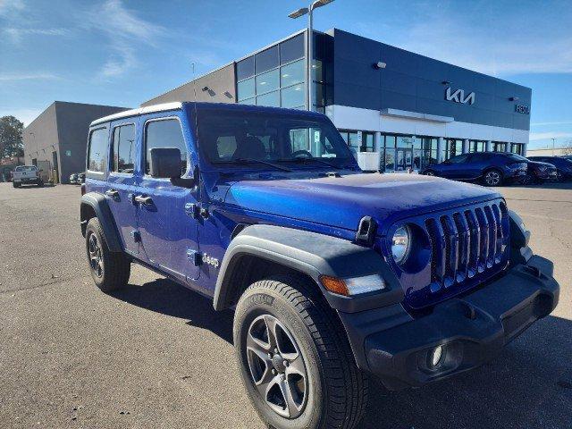 used 2018 Jeep Wrangler Unlimited car, priced at $22,893