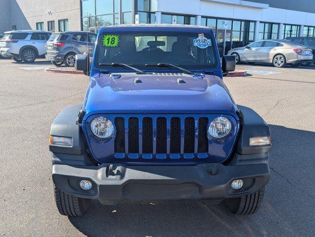 used 2018 Jeep Wrangler Unlimited car, priced at $22,794