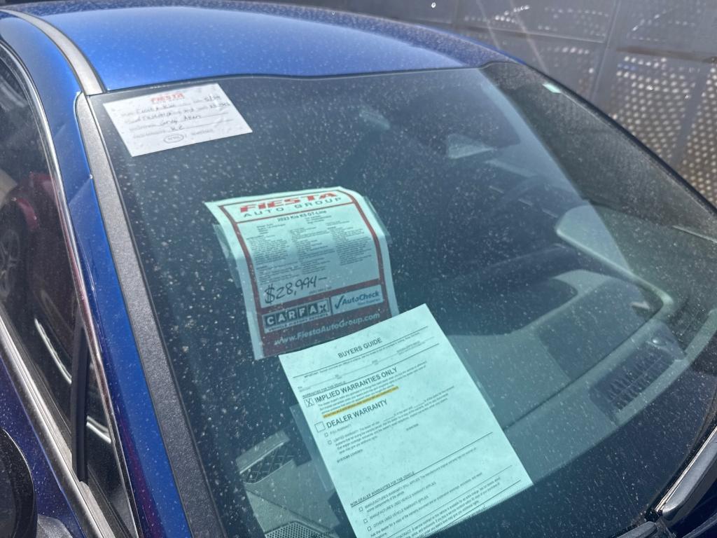 used 2023 Kia K5 car, priced at $27,891