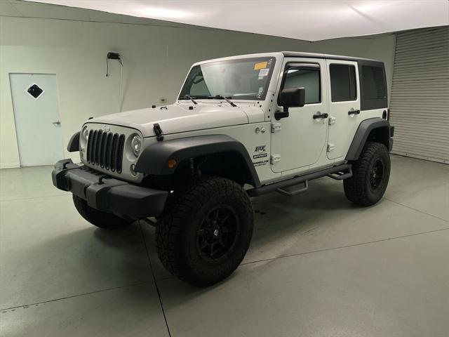 used 2017 Jeep Wrangler Unlimited car, priced at $23,492