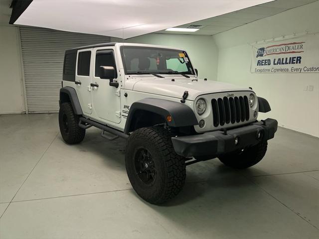 used 2017 Jeep Wrangler Unlimited car, priced at $23,492