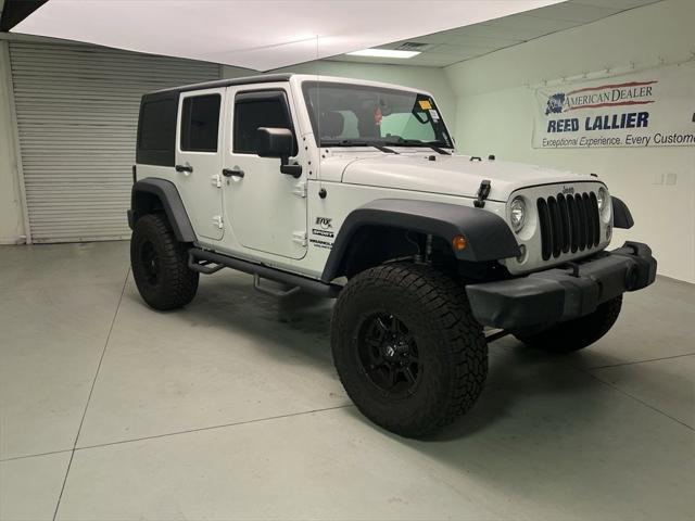 used 2017 Jeep Wrangler Unlimited car, priced at $23,492