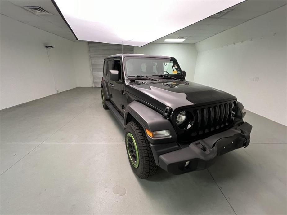used 2021 Jeep Wrangler Unlimited car, priced at $32,591