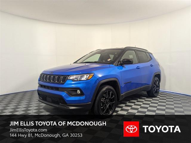 used 2024 Jeep Compass car, priced at $22,000