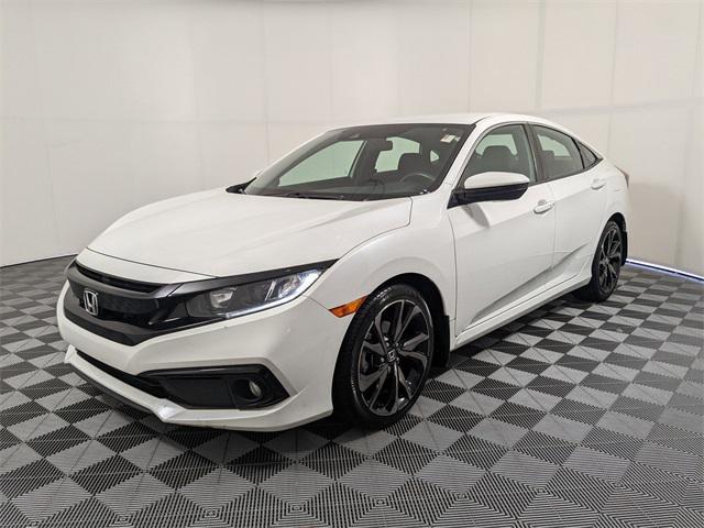 used 2021 Honda Civic car, priced at $20,106
