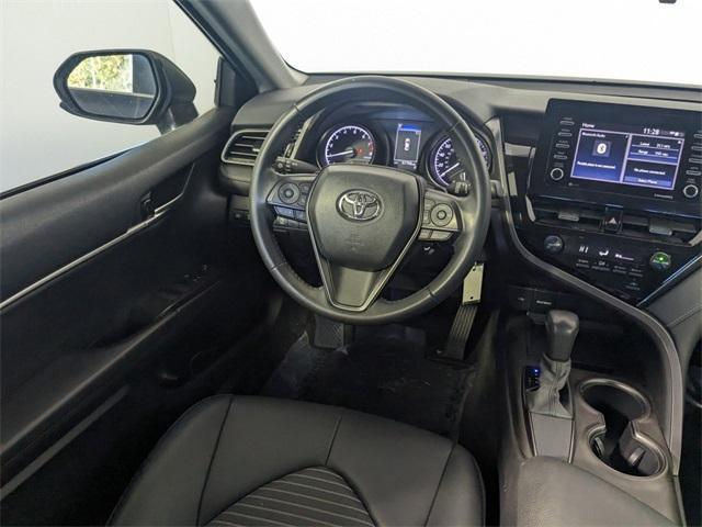 used 2021 Toyota Camry car, priced at $22,000