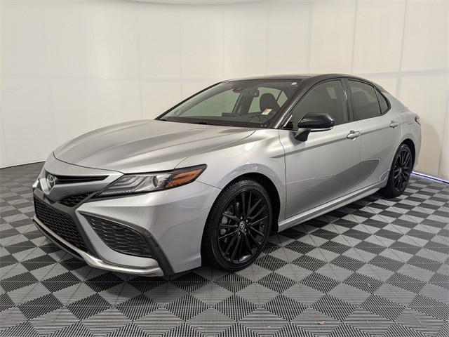 used 2021 Toyota Camry car, priced at $27,700