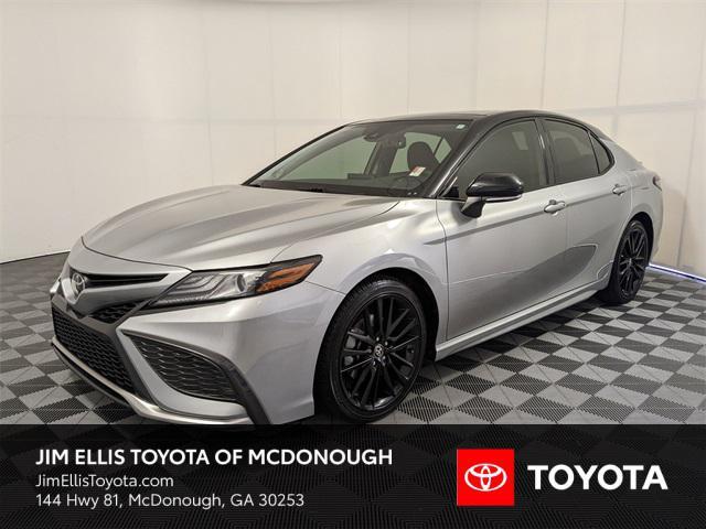 used 2021 Toyota Camry car, priced at $27,700