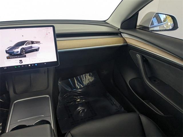 used 2022 Tesla Model 3 car, priced at $27,900