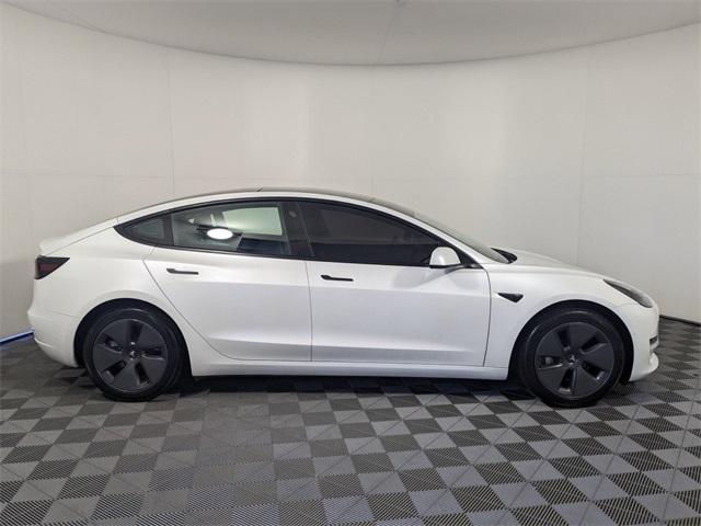 used 2022 Tesla Model 3 car, priced at $27,900