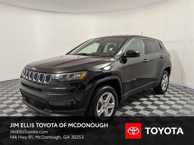 used 2023 Jeep Compass car, priced at $20,500
