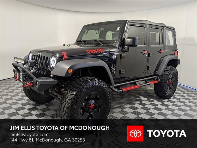 used 2016 Jeep Wrangler Unlimited car, priced at $23,700
