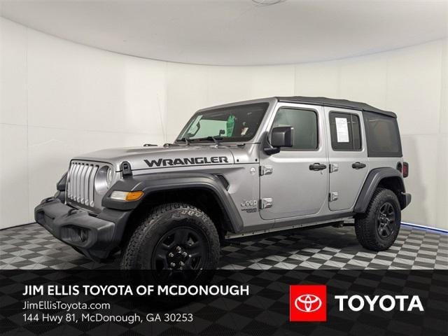 used 2018 Jeep Wrangler Unlimited car, priced at $25,444