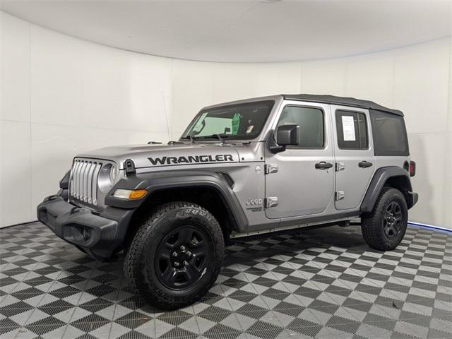 used 2018 Jeep Wrangler Unlimited car, priced at $22,593