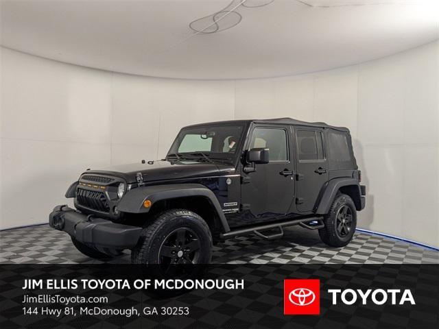 used 2018 Jeep Wrangler JK Unlimited car, priced at $22,674