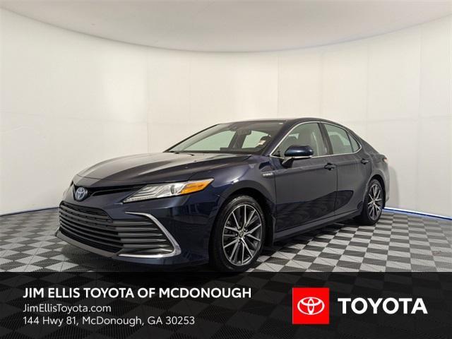 used 2021 Toyota Camry Hybrid car, priced at $25,861