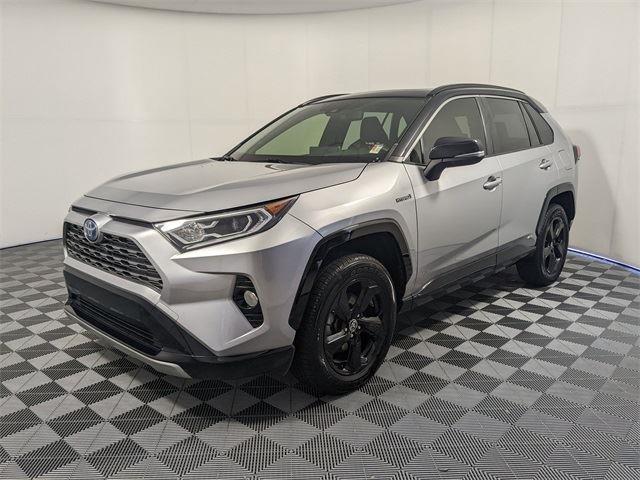 used 2020 Toyota RAV4 Hybrid car, priced at $27,000