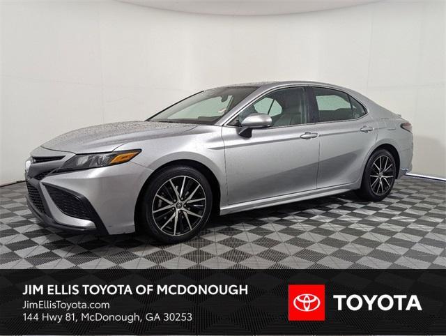 used 2021 Toyota Camry car, priced at $21,700