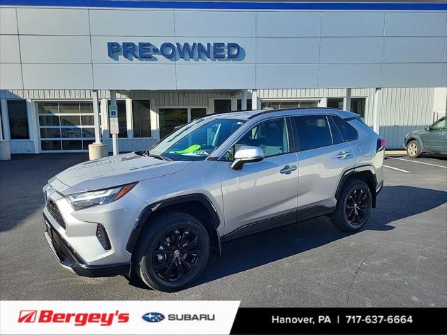 used 2022 Toyota RAV4 Hybrid car, priced at $31,500