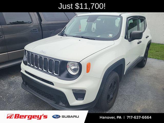 used 2021 Jeep Renegade car, priced at $11,500