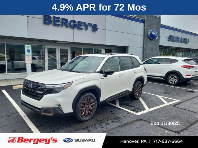 new 2025 Subaru Forester Hybrid car, priced at $39,327