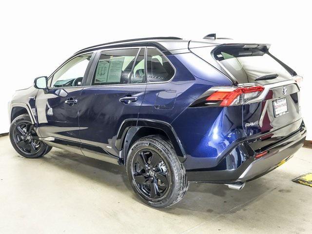 used 2021 Toyota RAV4 Hybrid car, priced at $35,473