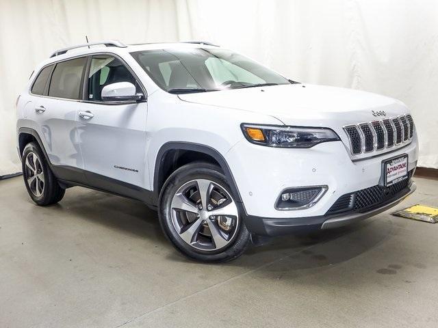 used 2021 Jeep Cherokee car, priced at $22,973