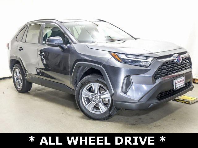 used 2022 Toyota RAV4 Hybrid car, priced at $28,497